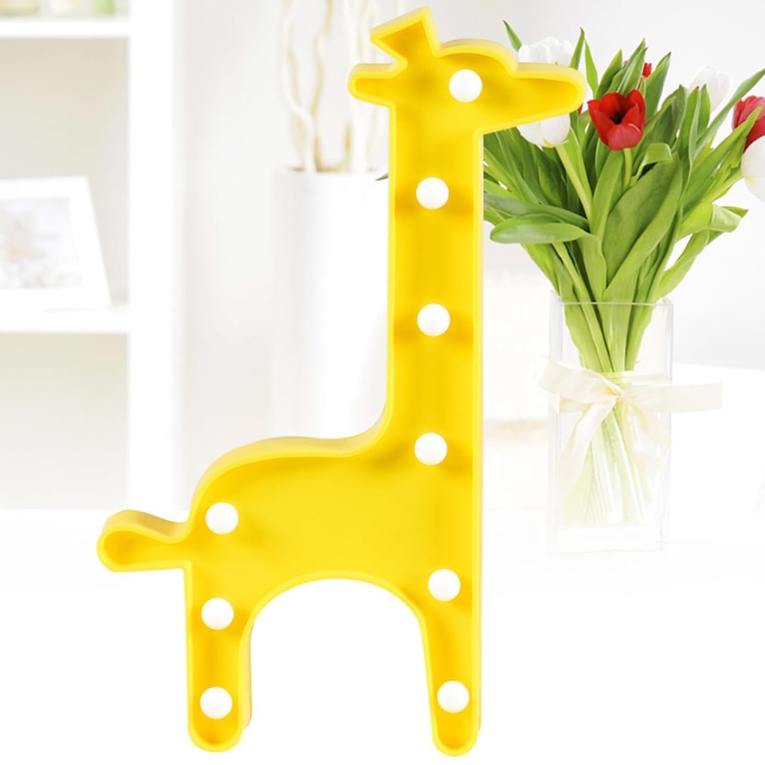 Giraffe Shape LED Decorative Night Light (1 Pc) Giraffe Shape LED Decorative Night Light (1 Pc)